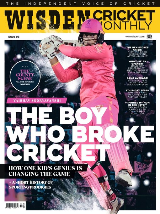 Cover image for Wisden Cricket Monthly